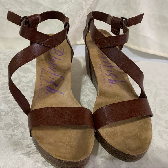 Blowfish Shoes - Brown leather sandals, Blowfish
